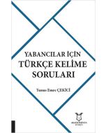 Yabancılar İçin Türkçe Kelime Soruları