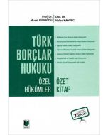 Türk Borçlar Hukuku Özel Hükümler Özet Kitap (Ciltli)