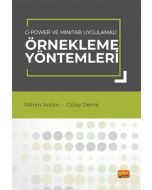 G-Power ve Minitab Uygulamalı Örnekleme Yöntemleri