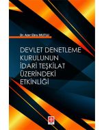 Devlet Denetleme Kurulunun İdari Teşkilat Üzerindeki Etkinliği