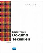 Basit Yapılı Dokuma Teknikleri