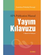 APA Yayım Kılavuzu 