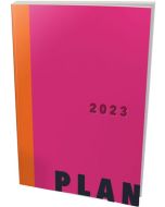2023 Ajanda - Aylık Haftalık Planlayıcı (Fuşya)