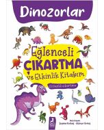 Eğlenceli Çıkartma ve Etkinlik Kitabım - Dinazorlar
