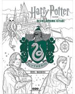 Harry Potter Filmlerinden Resmi Boyama Kitabı - Slytherin Özel Baskısı