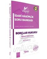 İmtiyaz İdari Hakimlik Soru Bankası – Borçlar Hukuku Genel Hükümler