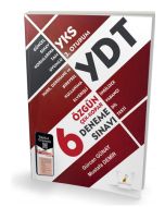 YDT İngilizce Çek Kopar 6 Özgün Deneme Sınavı Dijital Çözümlü