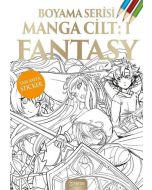 Manga Boyama Cilt 1 - Fantasy