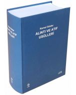 Alıntı ve Atıf Usulleri (Ciltli)