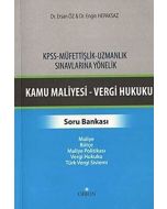 KPSS-Müfettişlik-Uzmanlık Sınavlarına Yönelik Kamu Maliyesi-Vergi Hukuku Soru Bankası
