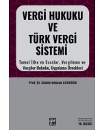 Vergi Hukuku ve Türk Vergi Sistemi 