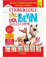 Etkinliklerle Sağ Beyin Sol Beyin Geliştirme (2+ Yaş) 6’lı Set