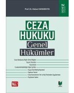 Ceza Hukuku Genel Hükümler (Ciltli)