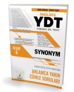 YDT İngilizce Synonym Issue 6