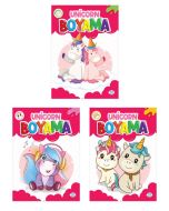 Unicorn Boyama Seti - 3 Kitap Takım