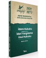 İmtiyaz HMGS İdare Hukuku, İdari Yargılama Usul Hukuku Ders Notları