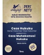 İmtiyaz HMGS Ceza Hukuku & Ceza Muhakemesi Hukuku