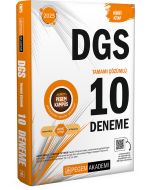 2025 DGS Tamamı Çözümlü 10 Deneme