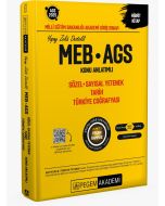 2025 MEB-AGS Konu Anlatımlı Sözel Sayısal Yetenek Tarih Türkiye Coğrafyası