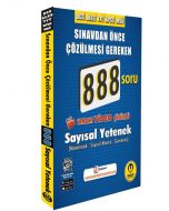 DGS ALES Video Çözümlü 888 Sayısal Soru Bankası