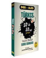 DGS ALES Türkçe 50 de 50 Net Garanti Soru Bankası Video Çözümlü Tasarı Yayınları