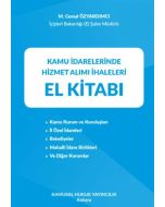 Kamu İdarelerinde Hizmet Alımı İhaleleri El Kitabı