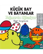 Küçük Bay ve Bayanlar Yağmurda Eğleniyor