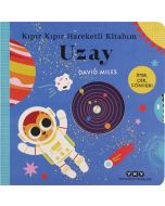 Kıpır Kıpır Hareketli Kitabım - Uzay (Ciltli)