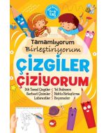 Tamamlıyorum Birleştiriyorum - Çizgiler Çiziyorum
