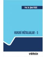 Hukuki Mütalaalar - 5 (Ciltli)