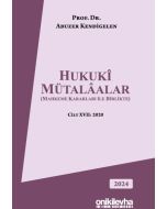 Hukuki Mütalaalar (Ciltli)