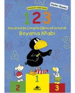 Afacanlar Takımı - 1 2 3 Küçük Karga Çorap'la Eğlenceli ve Komik Boyama Kitabı