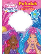 Barbie Medmaid Power – Pofuduk Çıkartmalı Boyama Kitabı