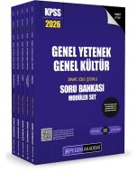 2026 KPSS Genel Yetenek Genel Kültür Tamamı Çözümlü Soru Bankası Seti