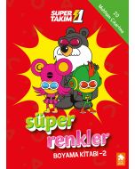 Süper Renkler Boyama Kitabı - 2
