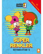Süper Renkler Boyama Kitabı - 3