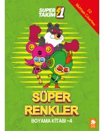 Süper Renkler Boyama Kitabı - 4