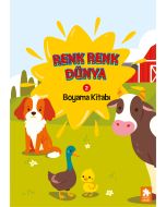 Renk Renk Dünya Boyama Kitabı - 2