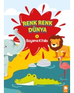 Renk Renk Dünya Boyama Kitabı - 3