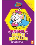Canan’la Renkli Hayaller Boyama Kitabı - 1
