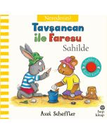 Tavşancan ile Faresu Sahilde - Neredesin? (Keçe Kapakçıklı Kitap) (Ciltli)
