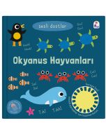 Sesli Dostlar - Okyanus Hayvanları (Sesli Kitap - Ciltli)