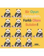 Bir Oyun Oynayalım, Farklı Olanı Bulalım ! (Ciltli)