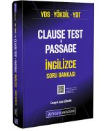 YDS YÖKDİL YDT Clause Test & Passage İngilizce Soru Bankası