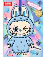 Labubu Blueberry Çılgın Koleksiyon - Çıkartmalı Boyama Kitabı