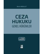 Ceza Hukuku Genel Hükümler (Ciltli)