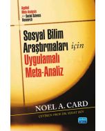 Sosyal Bilim Araştırmaları İçin Uygulamalı Meta-Analiz